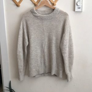 Everlane Oversize Alpaca Crew Sweater